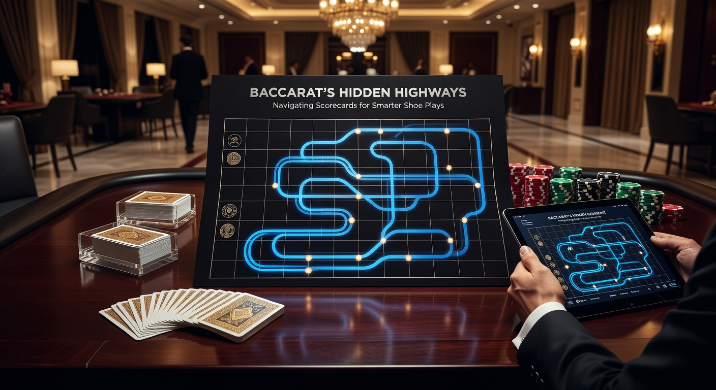 Close-up of advanced baccarat roads including Big Eye Boy and Cockroach Pig, illustrating derived pattern markers