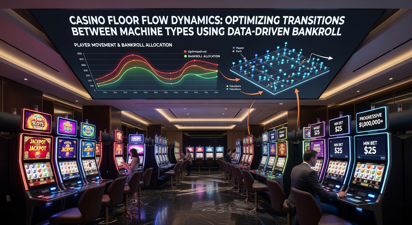 Data dashboard displaying bankroll threshold alerts across multiple gaming machine types