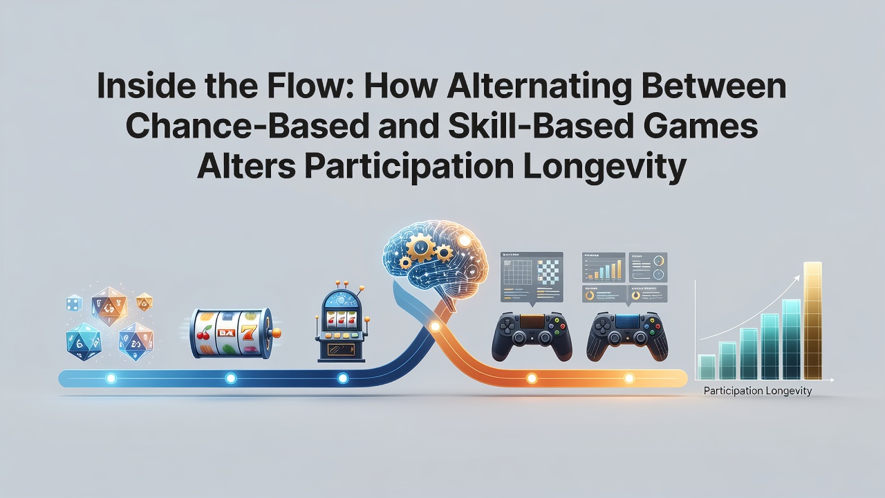 Players transitioning between slot machines and poker tables in a modern casino environment