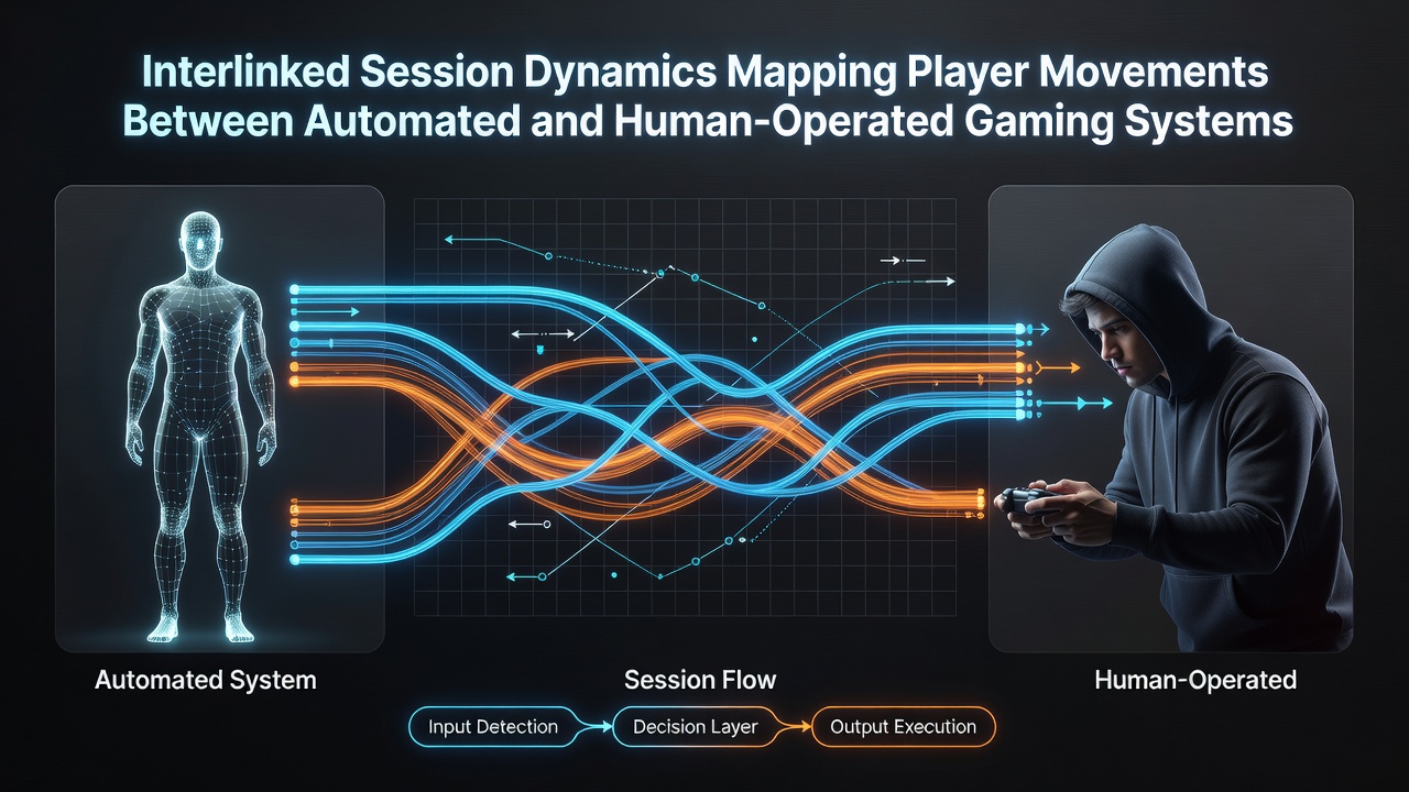 Heat map visualization of player movements between automated slots and live dealer tables