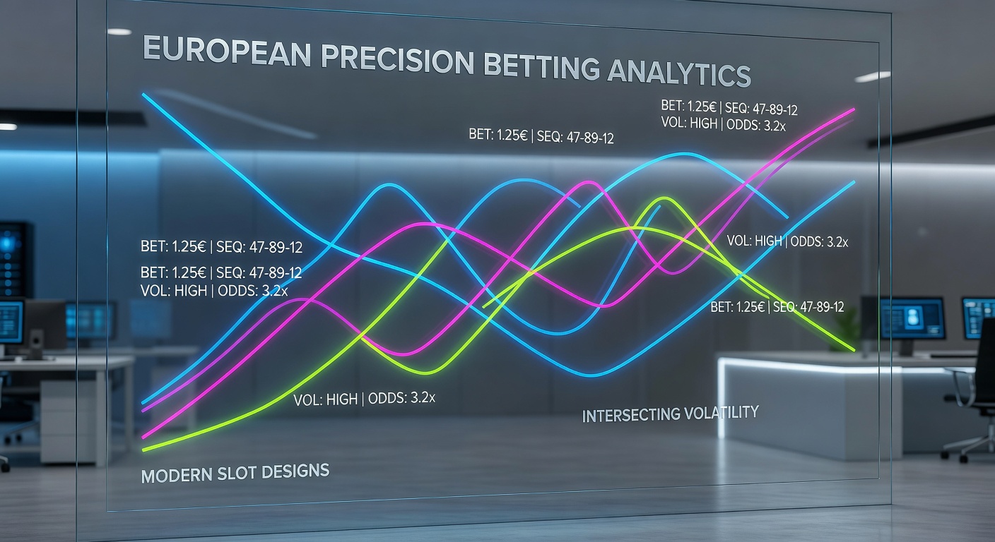 Chart illustrating bankroll allocation points where slot volatility curves cross into baccarat sequence entry zones
