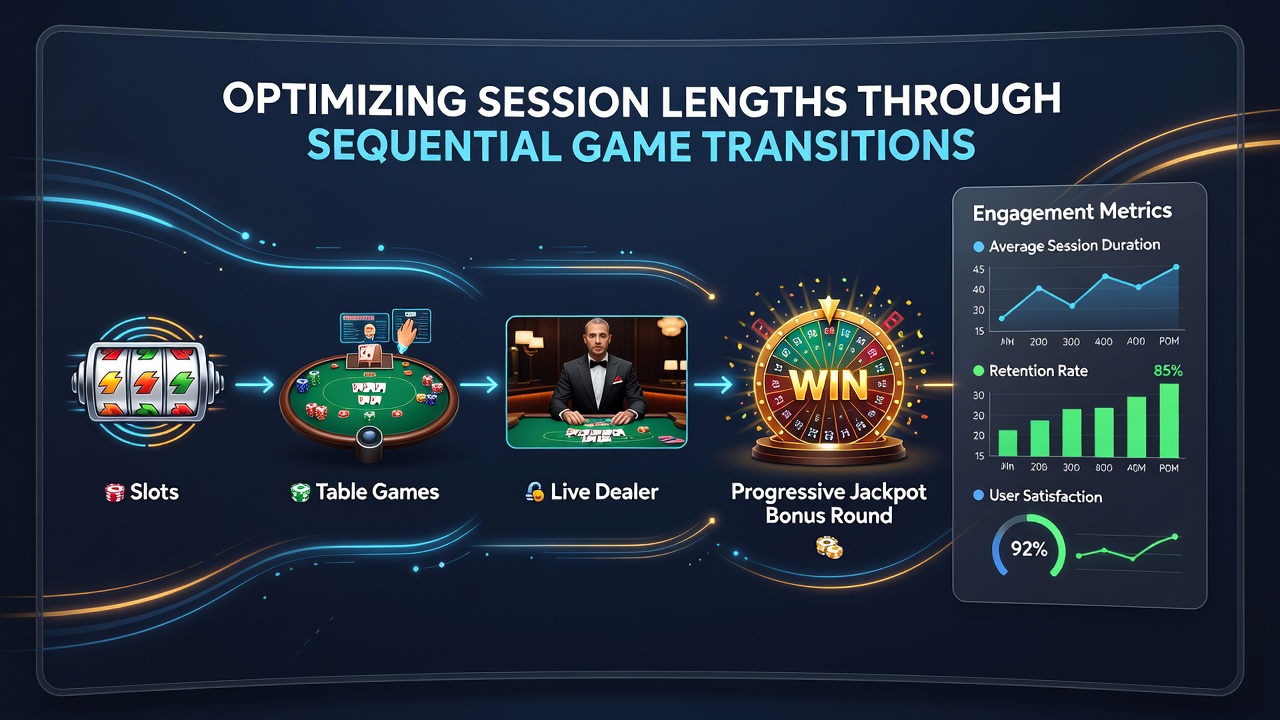 Player dashboard illustrating bankroll tracking across sequential game categories